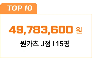 49,783,800원 원카츠 J점
