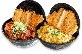 제육카츠동, 에그카츠동